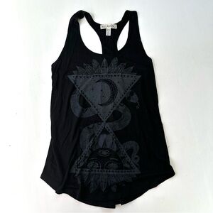 Billabong Black Graphic Tank Top